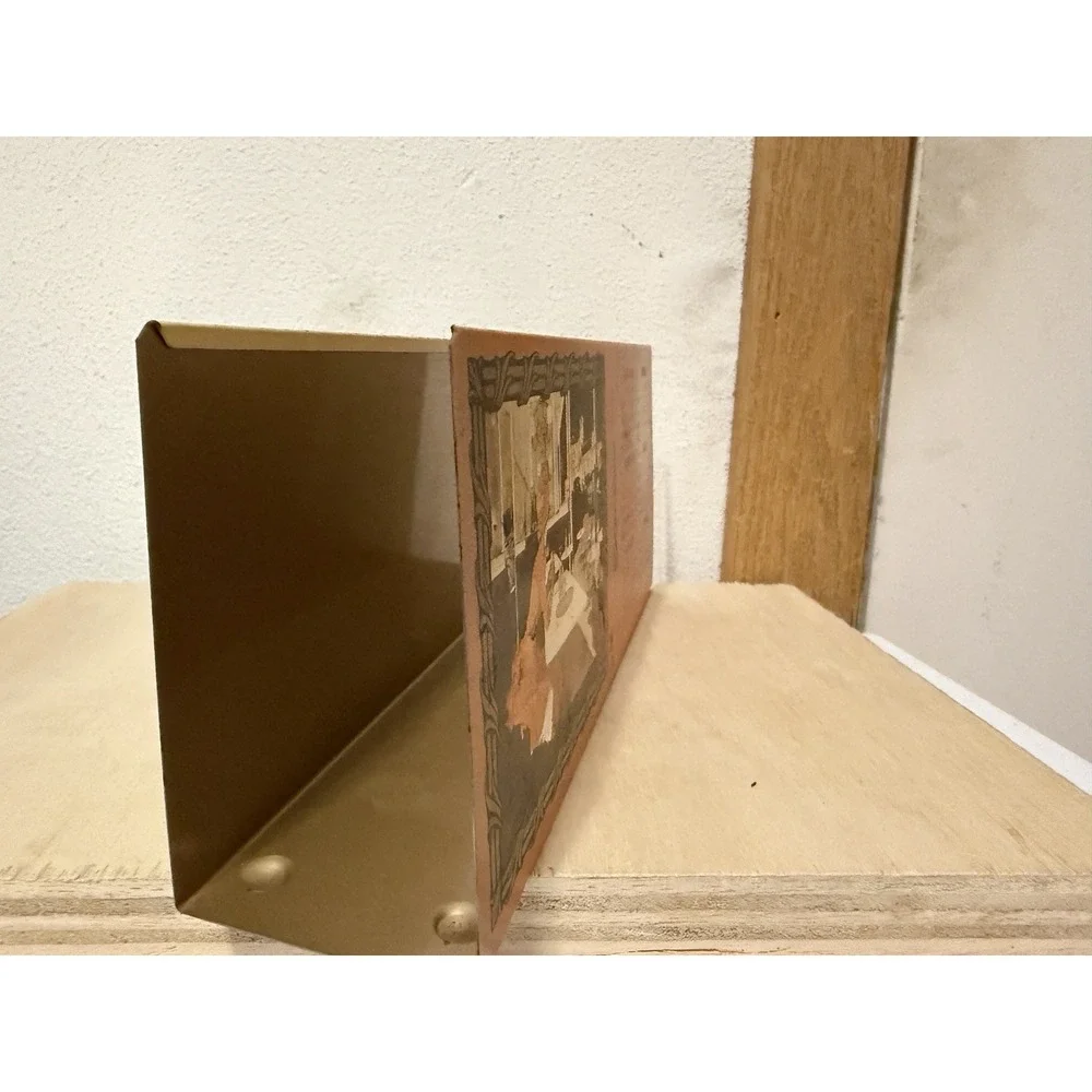 Lithograph J L Clark 1980 letter holders/calendar Sarah Bernhardt Cafe De La